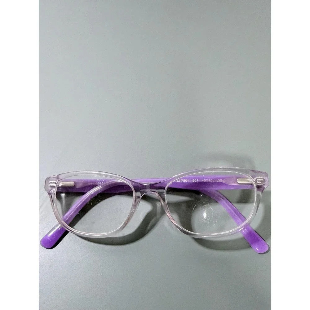 MARCHON NYC JUNIOR M-7501 501‎ LILAC AUTHENTIC EYEGLASSES